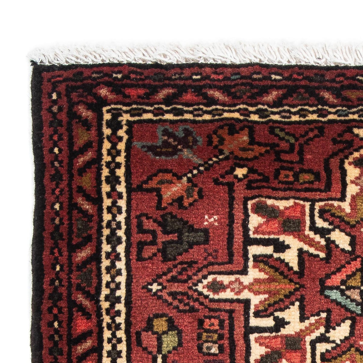 Qaraja Teppich 66x110cm - Perserteppich - braun