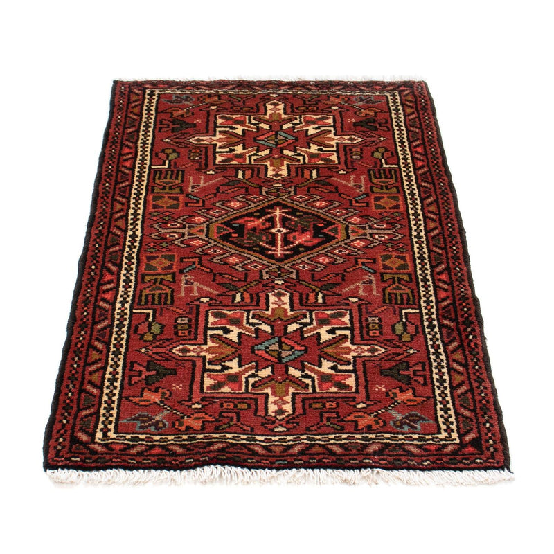 Qaraja Teppich 66x110cm - Perserteppich - braun