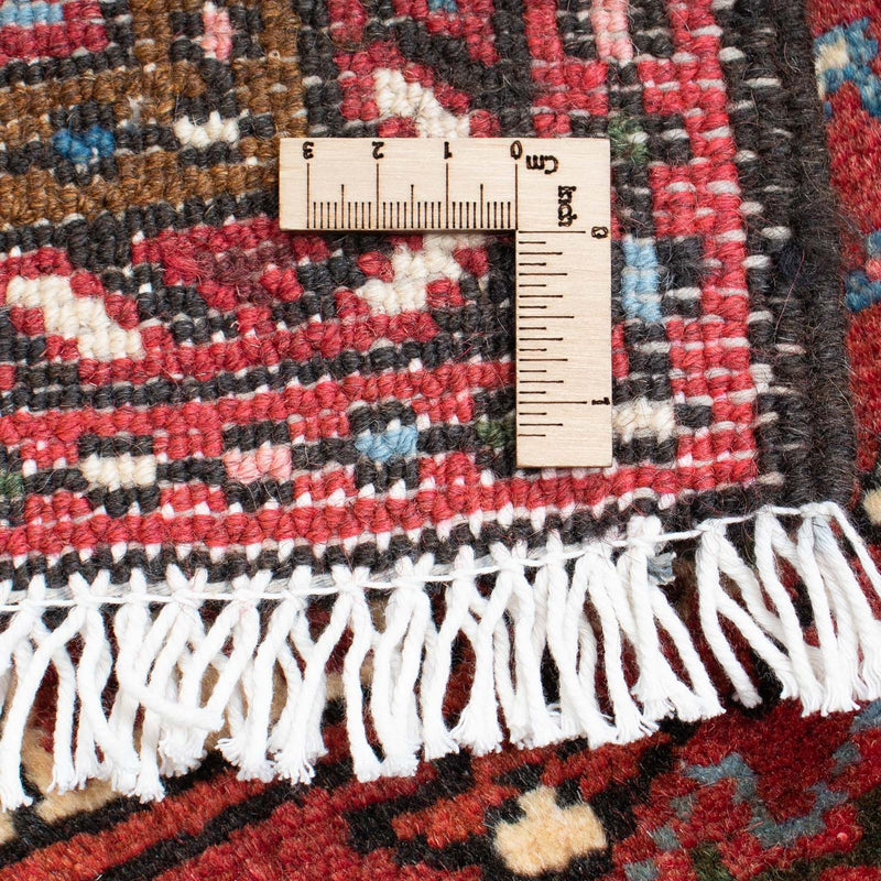 Qaraja Teppich 64x106cm - Perserteppich - dunkelrot