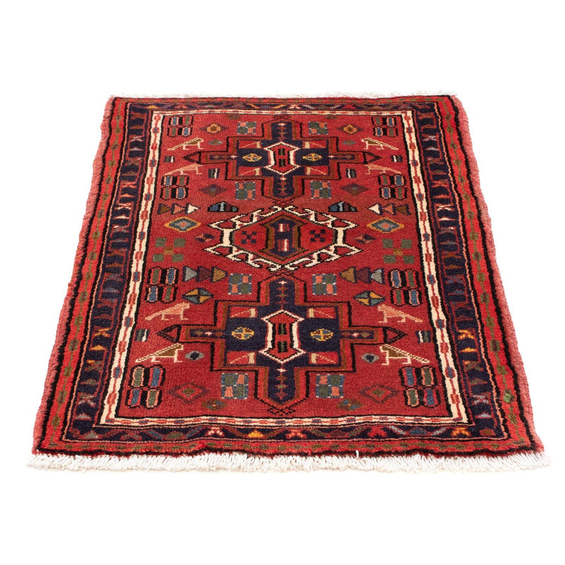 Qaraja Teppich 70x100cm - Perserteppich - braun