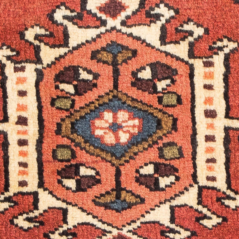 Qaraja Teppich 70x95cm - Perserteppich - hellrot