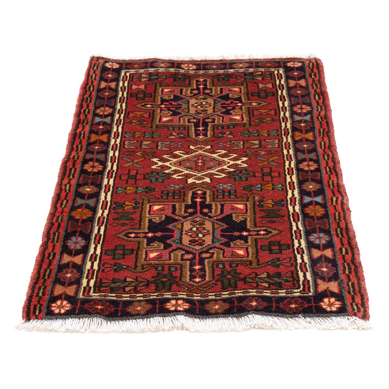 Qaraja Teppich 68x108cm - Perserteppich - braun
