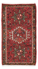 Qaraja Teppich 60x105cm - Perserteppich - dunkelrot
