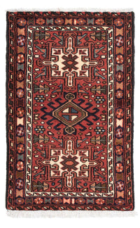 Qaraja Teppich 67x100cm - Perserteppich - dunkelrot – product image