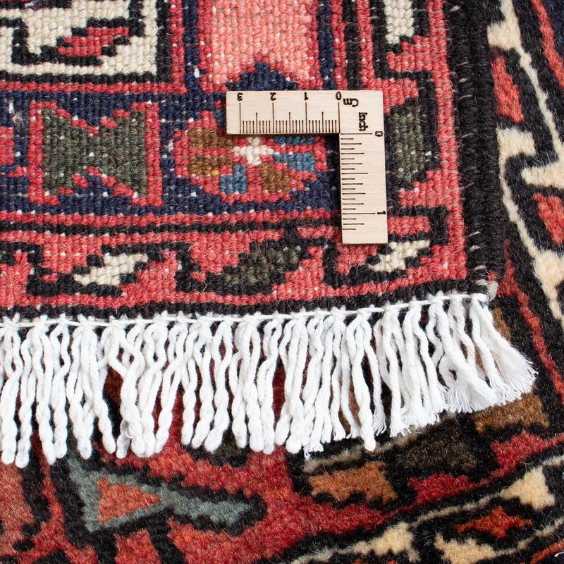 Qaraja Teppich 67x100cm - Perserteppich - dunkelrot