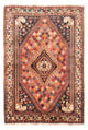 Shiraz Teppich 112x160cm - Perserteppich - hellrot