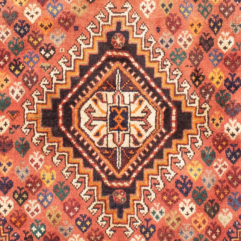 Shiraz Teppich 112x160cm - Perserteppich - hellrot