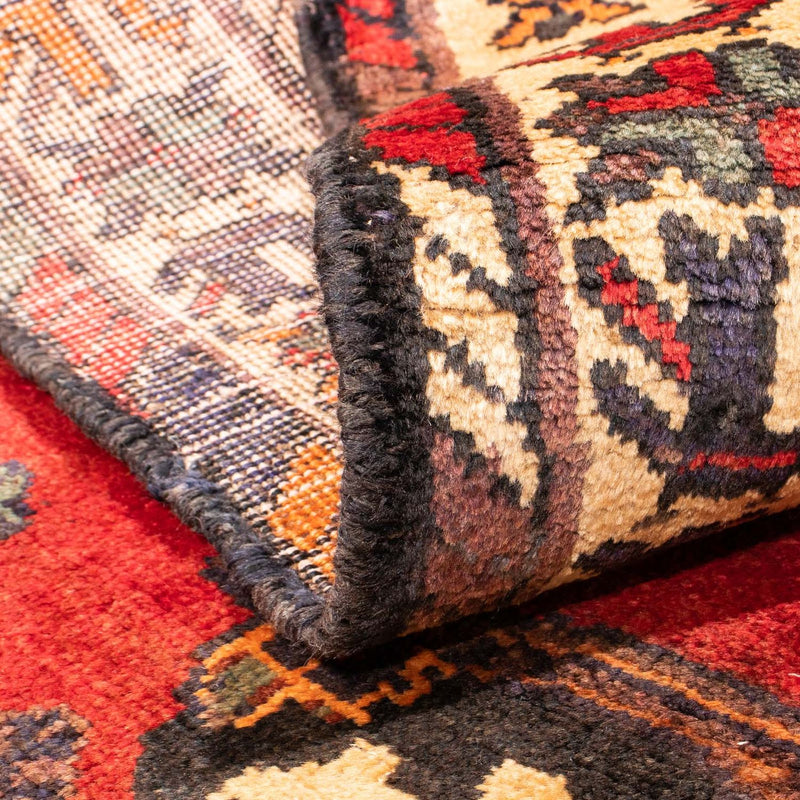 Shiraz Teppich 110x155cm - Perserteppich - dunkelrot