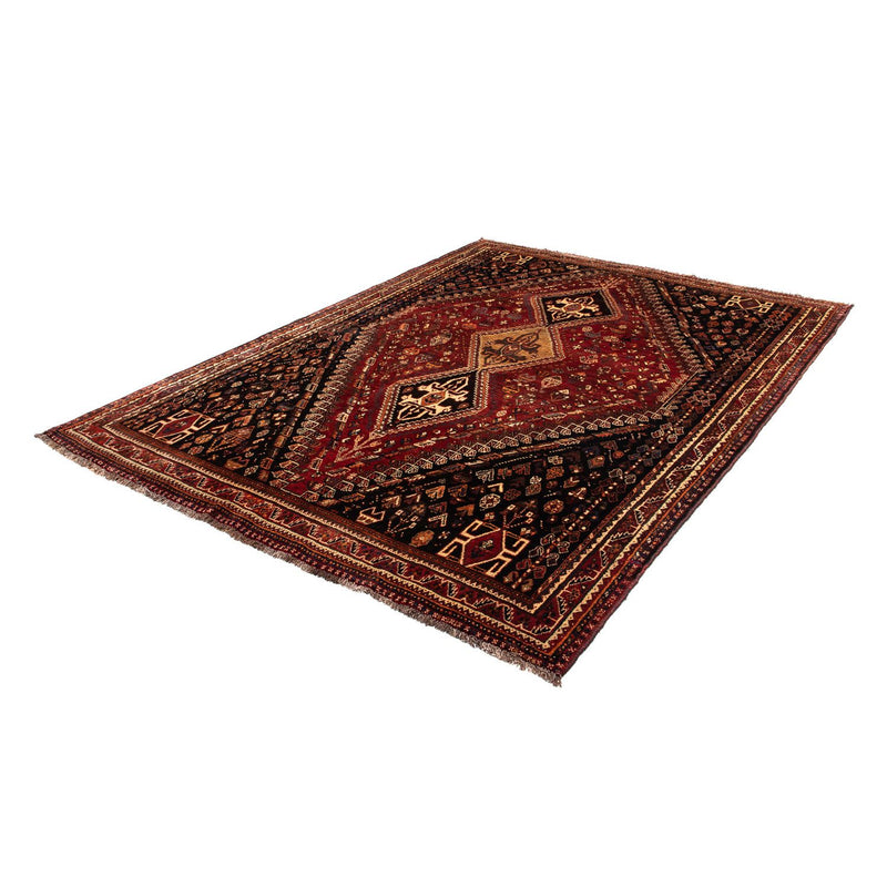 Shiraz Teppich 187x266cm - Perserteppich - dunkelrot