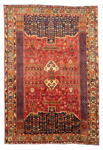 Shiraz Teppich 185x283cm - Perserteppich - rot
