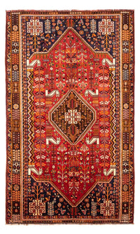 Shiraz Teppich 165x278cm - Perserteppich - dunkelrot – product image