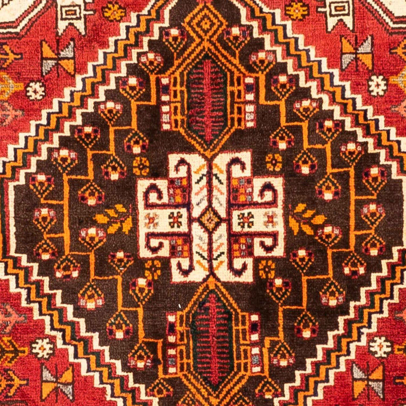 Shiraz Teppich 165x278cm - Perserteppich - dunkelrot