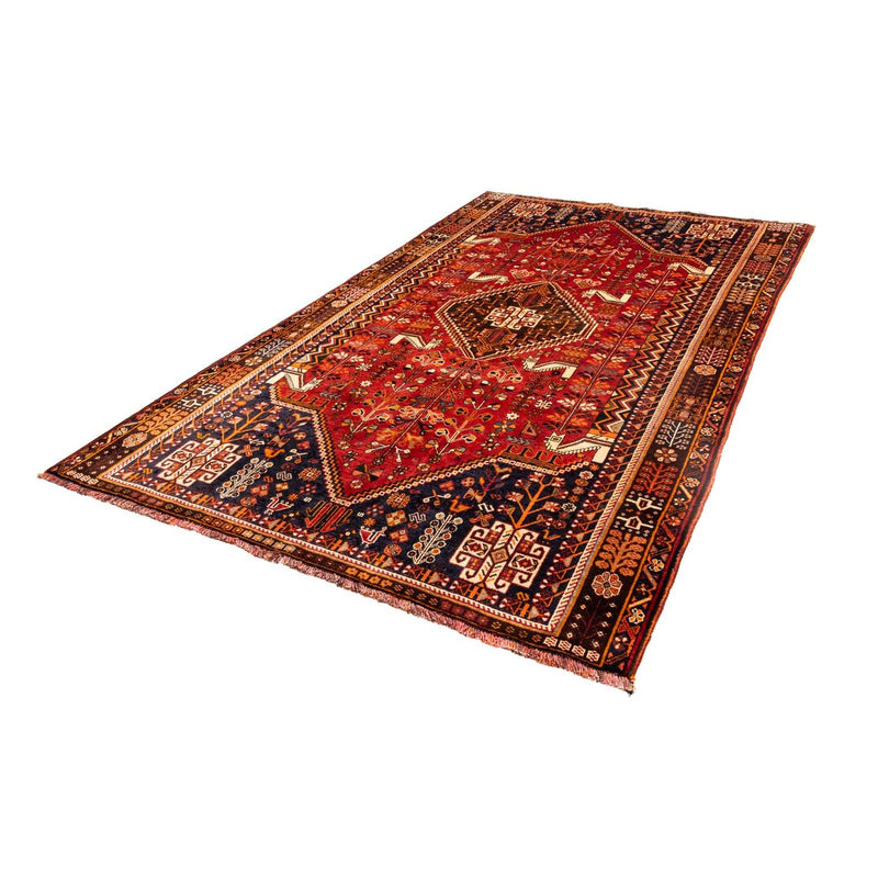 Shiraz Teppich 165x278cm - Perserteppich - dunkelrot