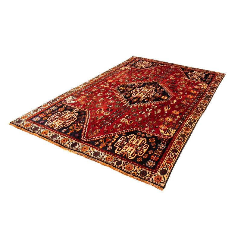 Shiraz Teppich 153x247cm - Perserteppich - dunkelrot