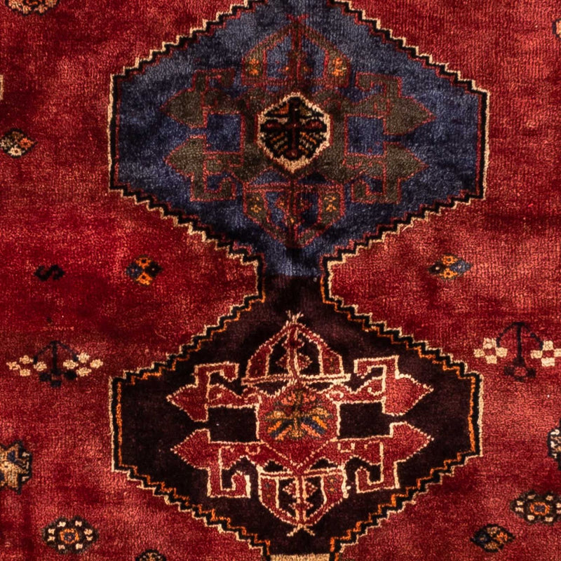 Shiraz Teppich 174x238cm - Perserteppich - dunkelrot