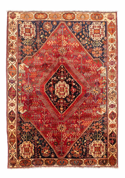 Shiraz Teppich 190x270cm - Perserteppich - rot