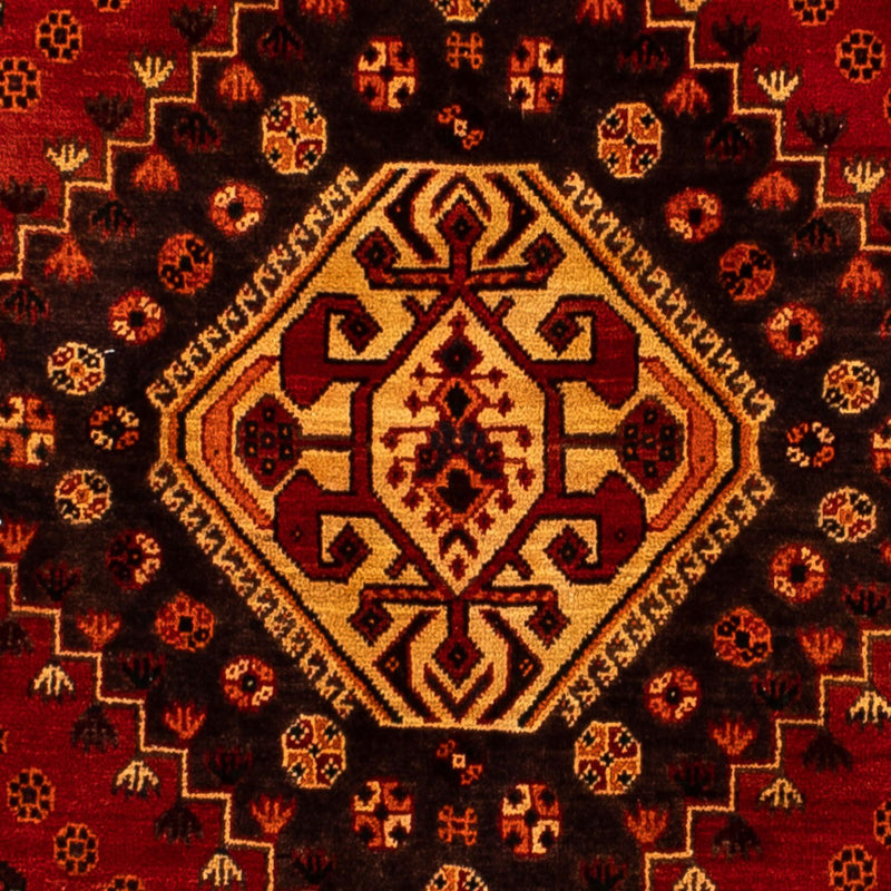 Shiraz Teppich 173x290cm - Perserteppich - dunkelrot
