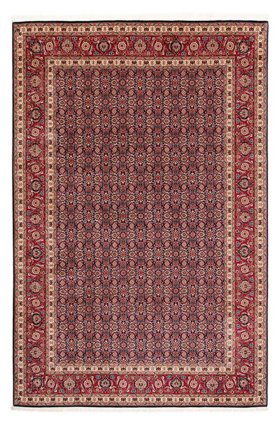 Täbriz Teppich 202x304cm - Perserteppich - hellrot