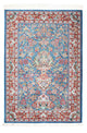 Ghom Teppich 81x119cm - Perserteppich - hellblau