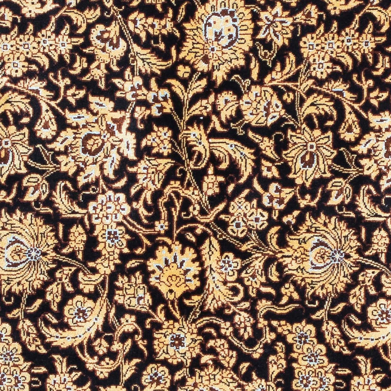 Ghom Teppich 80x118cm - Perserteppich - dunkelblau