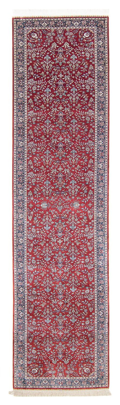 Hereke Teppich 78x369cm - Orientteppich - dunkelrot