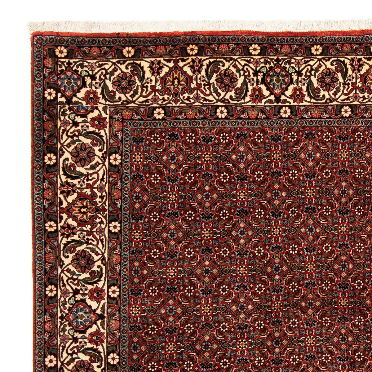 Bidjar Teppich 197x203cm - Perserteppich - dunkelrot