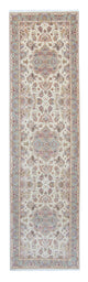 Täbriz - 50 Raj Teppich 90x360cm - Perserteppich - beige