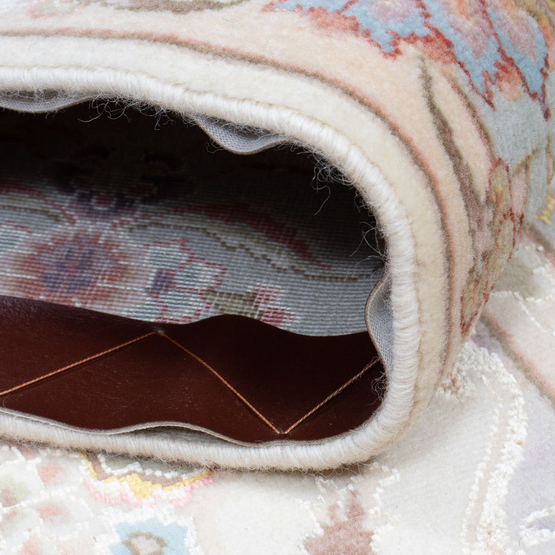 Täbriz - 50 Raj Teppich 90x360cm - Perserteppich - beige