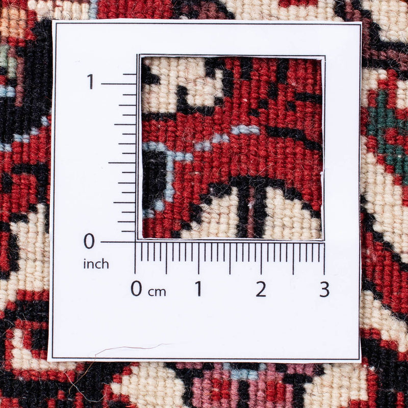 Bidjar Teppich 253x253cm - Perserteppich - dunkelrot