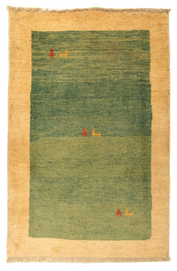 Gabbeh Teppich - Perser 87 x 125 cm - grün – product image