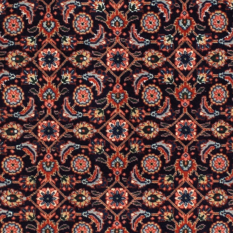 Täbriz Teppich 75x210cm - Perserteppich - dunkelblau