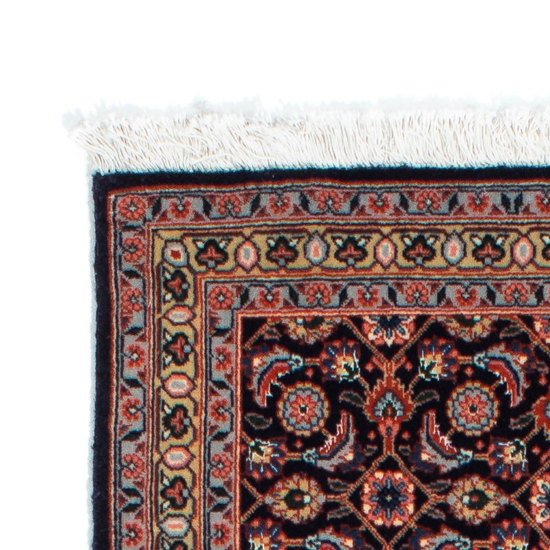 Täbriz Teppich 75x210cm - Perserteppich - dunkelblau