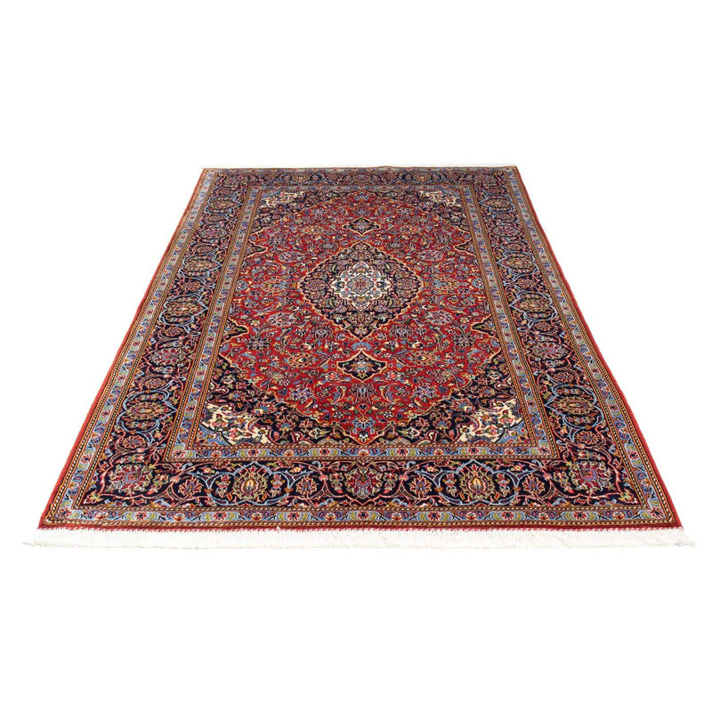 Keshan Teppich 142x216cm - Perserteppich - rot