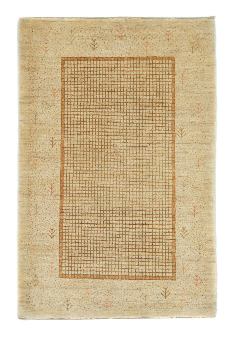 Loribaft Teppich Perser 123x182cm - Orientteppich - beige