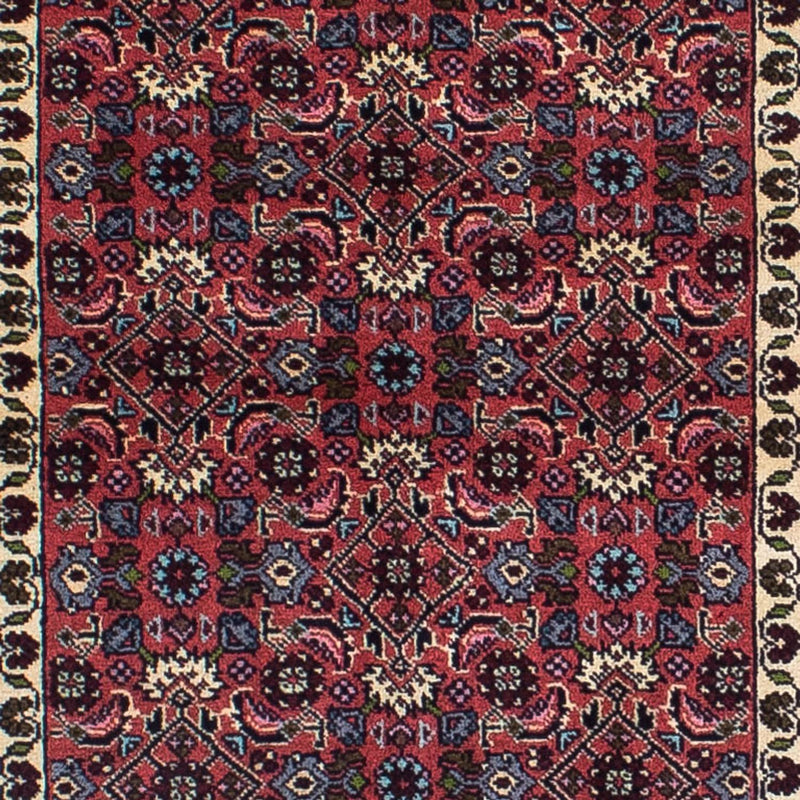 Bidjar Teppich 84x294cm - Perserteppich - dunkelrot