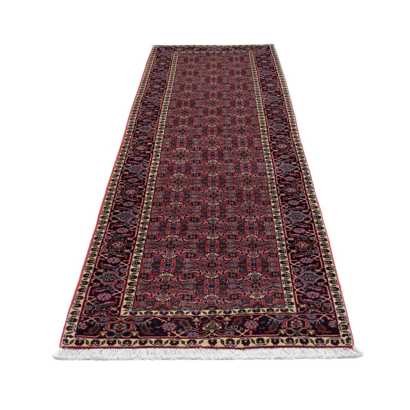 Bidjar Teppich 84x294cm - Perserteppich - dunkelrot