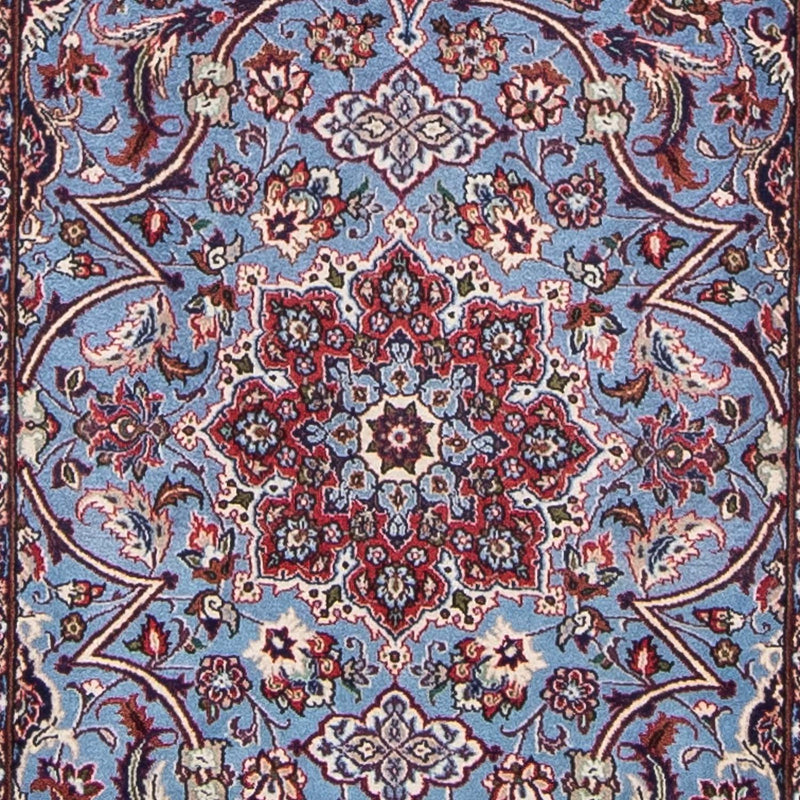 Isfahan Teppich 80x438cm - Perserteppich - lila