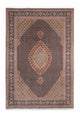 Täbriz Teppich 202x303cm - Perserteppich - dunkelbraun