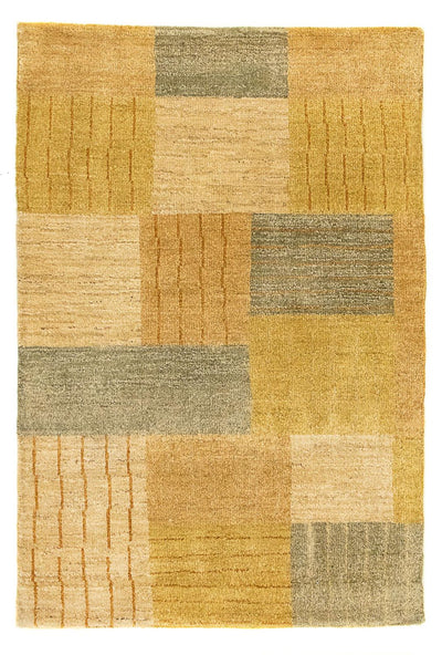 Gabbeh Teppich Indus 62x91cm - Wollteppich - mehrfarbig