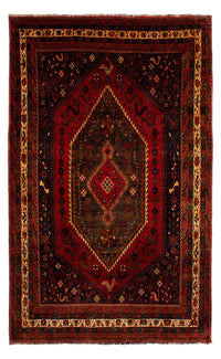 Shiraz Teppich 208x312cm - Perserteppich - dunkelrot – product image