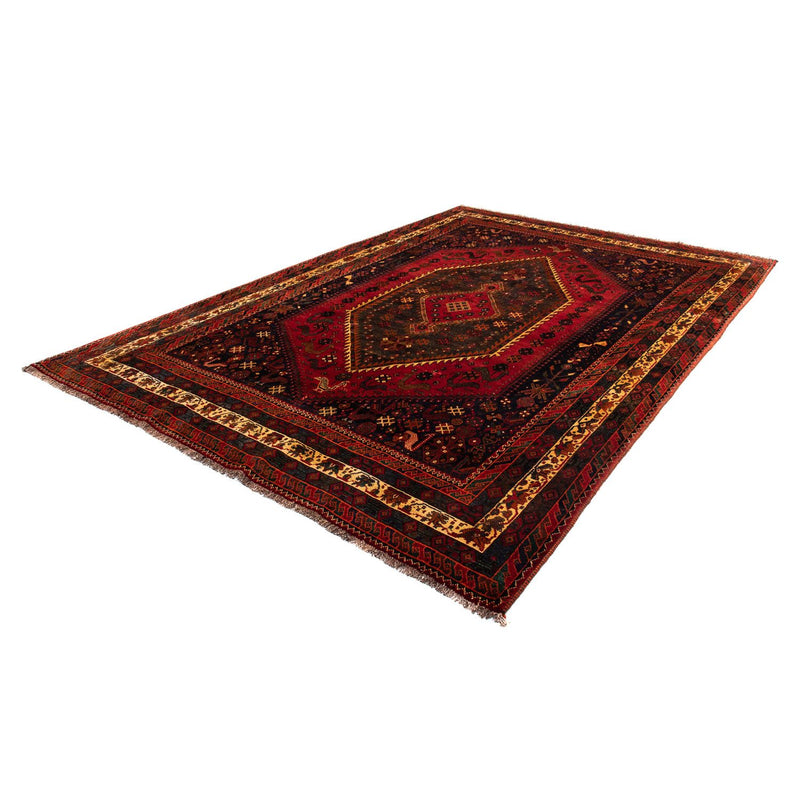 Shiraz Teppich 208x312cm - Perserteppich - dunkelrot