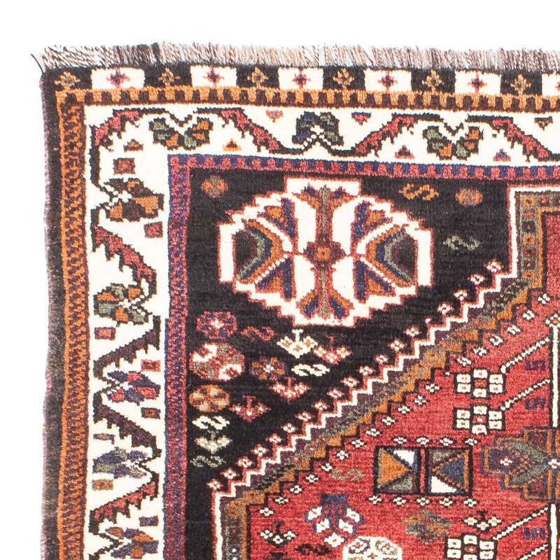 Shiraz Teppich 104x154cm - Perserteppich - rot