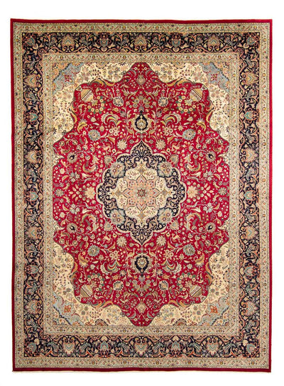 Täbriz Teppich 305x395cm - Perserteppich - rot