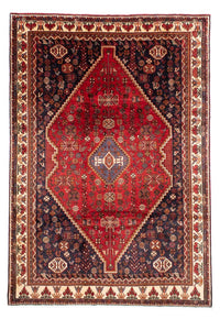 Shiraz Teppich 216x312cm - Perserteppich - dunkelrot – product image