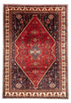 Shiraz Teppich 216x312cm - Perserteppich - dunkelrot