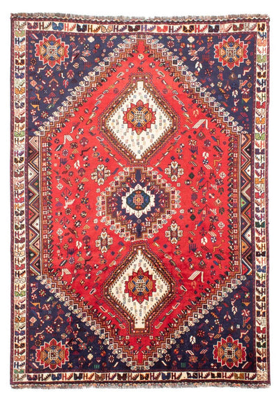 Shiraz Teppich 208x300cm - Perserteppich - rot