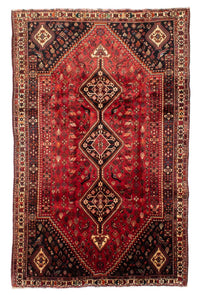 Shiraz Teppich 228x330cm - Perserteppich - rot – product image