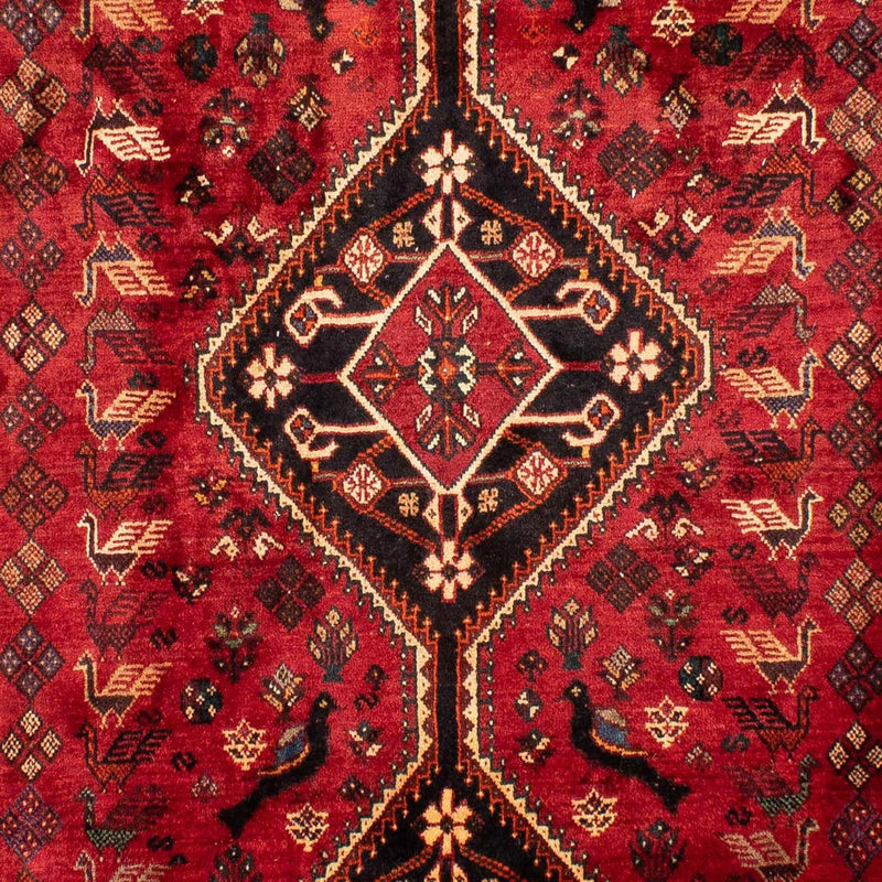 Shiraz Teppich 228x330cm - Perserteppich - rot