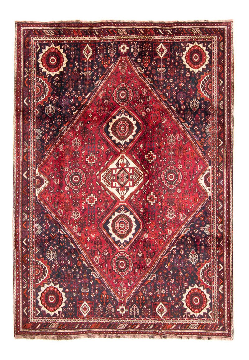 Shiraz Teppich 230x315cm - Perserteppich - dunkelrot