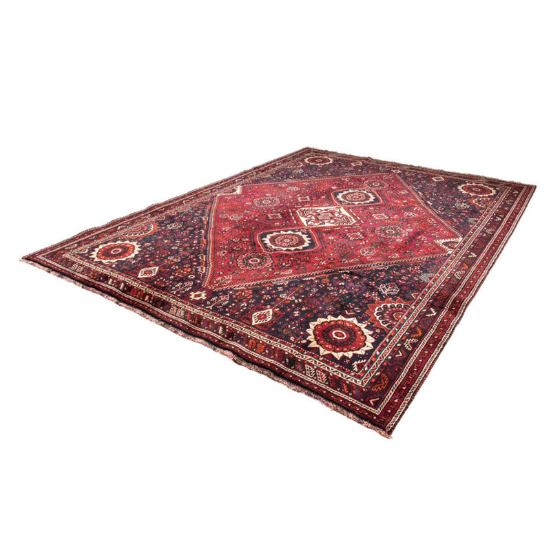 Shiraz Teppich 230x315cm - Perserteppich - dunkelrot